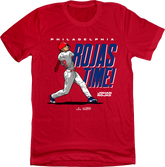 Johan Rojas Time red T-shirt In The Clutch